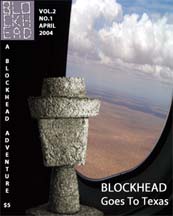 cover of blockhead goes to texas