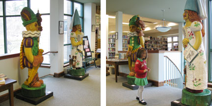 photos of prince and princess at weeks memorial library